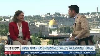 Caroline Glick joins Rob Schmitt of Newsmax, live from Jerusalem, for updates on Israel-US relations