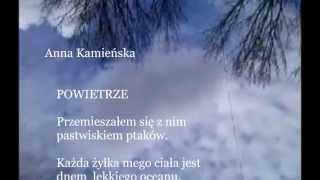 "Powietrze" - wiersz Anny Kamieńskiej