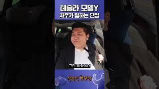 테슬라 모델Y 차주가 말하는 단점 몇 가지