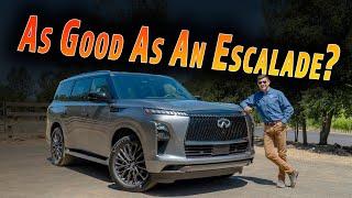 The 2025 Infiniti QX80 Is Large, In Charge, And... Firmly Sprung? | 2025 QX80 Review