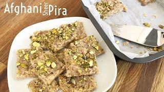 Afghani Sheer Pira Dessert | Barfi/Milk Fudge Recipe | GLUTEN FREE | #afghansweets #sheerpira #barfi