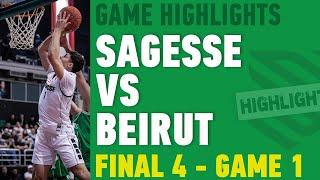 Highlights Sagesse vs Beirut - Final 4 - Game 1 - 30 April 2024