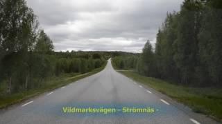 Vildmarksvägen Vilhelmina - Saxnäs Lappland 2015