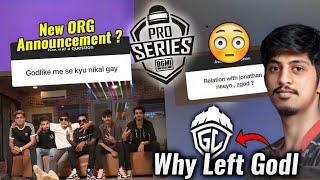 Shadow Reply On Why Left Godl  | Shadow New Org Announcement  & Playing BMPS? 