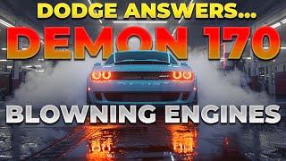 Dodge admits how many 2023 DEMON 170 ENGINES ARE BLOWN!