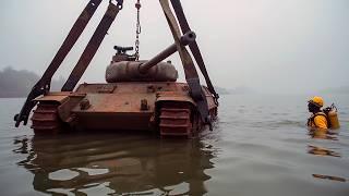 Experts Recover a WW2 Tank from a River – Can It Still Run? by @Vasyl54