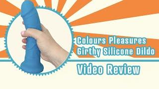 Colours Pleasures Girthy Silicone Dildo Video Review by Betty's Toy Box