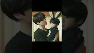 jk big rabbit and little rabbit  #jk #jungkook #youtubeshorts #viral #trending #child #ai #rabbit