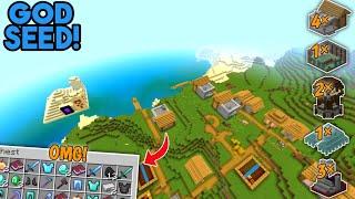 [GOD SEED] Minecraft 1.21 Bedrock & Pe | Minecraft Seeds 1.21 | Minecraft Seeds 2024 *best seed*