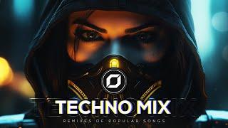 TECHNO MIX 2024  Remixes Of Popular Songs  Only Techno Bangers