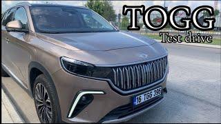 TOGG T10X - Turkish electric car [4K] Test drive. Turkey , Turkiye ,