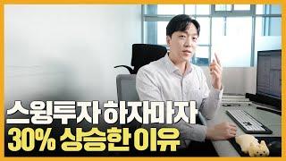 스윙투자 쉽게 접근하는 방법과 매도 타이밍의 기준!