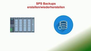 SPS Backup erstellen/wiederherstellen und Hochrüsten - SPS Programmieren lernen mit SPS Tutorial