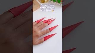 DIY Paper Nails #shorts #art #diy #muktaartandcraft #youtubeshorts