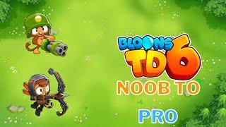 Noob to pro - BLOONS TD 6 LIVE