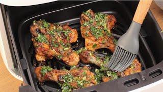 Make this Air Fryer Chicken for dinner tonight! It will be delicious! Juicy, aromatic, tasty!