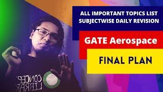 GATE Aerospace Engineering lecture |Complete syllabus revision trick full length online test series