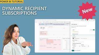 Dynamic Recipient Subscriptions in Power BI