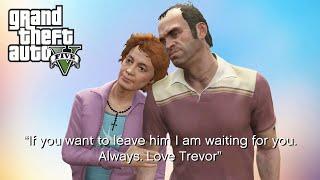 GTA 5 - The Love Story of Trevor And Patricia (All Hidden Encounters, Phone Calls, Cutscenes Emails)