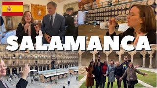 SALAMANCA la ciudad del español  - Spanish vlog with subtitles con @FEDELEFederacion