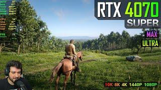 RTX 4070 SUPER - Red Dead Redemption 2