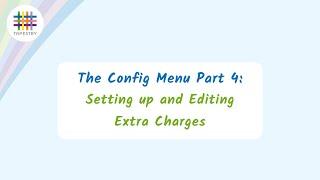 The Config Menu: Extra Charges