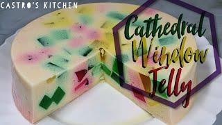 CATHEDRAL WINDOW GELATIN I Yummy Dessert I Easy Recipe I Castro's Kitchen