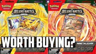 Are the NEW Zapdos ex and Ninetales ex Deluxe Battle Decks Worth Buying? Pokemon TCG Shopping Guide