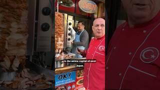 This man stands outside his kebab shop everyday in Japan