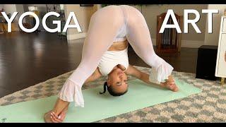 Yoga Art and Split Stretching | Flexibility Flow