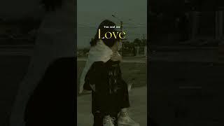 you and me-------love  // aesthetic couples video// love status // emotion bgm // #shorts #love