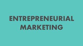 Entrepreneurial Marketing with Philip Kotler and Julia Schlader, MA