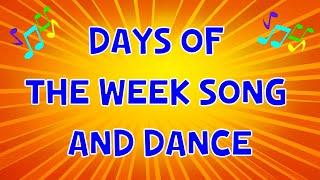 Days Of The Week Song | Original Song And Dance | ESL Kids | 4K