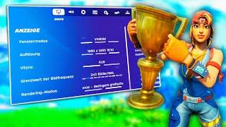 Die BESTEN Competitive Settings in Fortnite! (FPS Boost + 0 Input Delay)