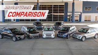 Who wins the Cars.com 3-Row SUV Challenge? | MotorWeek Comparison Test