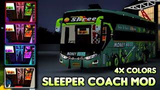 Gujarat sleeper coach mod | MAYYLO YT | bussid mod | bus simulator indonesia mod |obb mod|bus livery