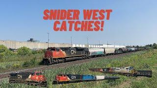 (CN 8007, CN 2774, Train Meets, Horn Salutes, And More) A Busy Day At Snider West In Woodbridge