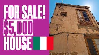 Crazy Cheap House In Italy! Only $5000