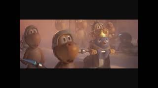 The super Mario bros Movie: Bowser attacks the ice kingdom