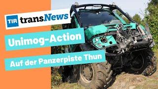 Unimog Testtag von MERBAG auf der Panzerpiste Thun - TIR transNews