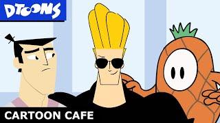 Cartoon Cafe Ep. 09 | Animated Crossover Parody | Dtoons