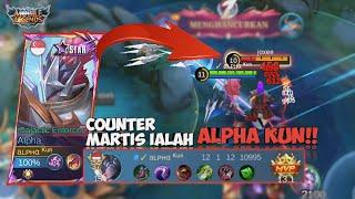 ALPHA KUN VS MARTIS HYPER ‼️ GAMEPLAY ALPHA ITEM TERSAKIT TERBARU S32 2024 - Mobile Legends