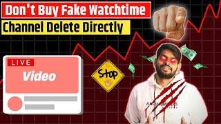 Fake Watchtime Provider Technical Kaushal|2024 Fake Watchtime |Watchtime Drop in 3-5 days@ManojDey