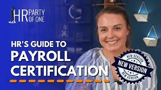 HR's Guide to Payroll Certification