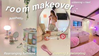 EXTREME ROOM MAKEOVER + TOUR 2023! *aestetic/pinterest inspired*