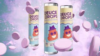 Now on Kickstarter: Deuce Drops Pocket Size Before-you-Go Fizz Tablets