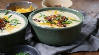 Thanksgiving Leftover Mashed Potato Soup Recipe | The Inspired Home