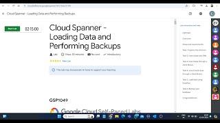 Cloud Spanner - Loading Data and Performing Backups || Lab Solution || Qwiklabs Arcade 2024