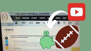 How to Obtain Face Value Tickets for the College Football Playoff Lottery