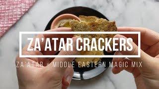 Za'atar Crackers by Spice School